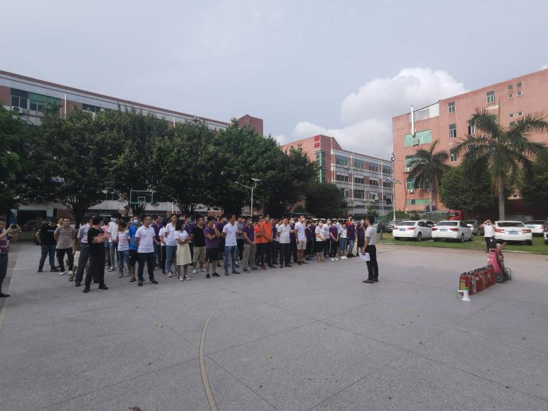 2020年5月29日,鴻圖達(dá)全廠(chǎng)舉行安全消防演習(xí)